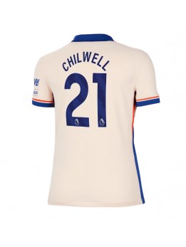 Chelsea Ben Chilwell #21 Replika Borta Kläder Dam 2024-25 Kortärmad